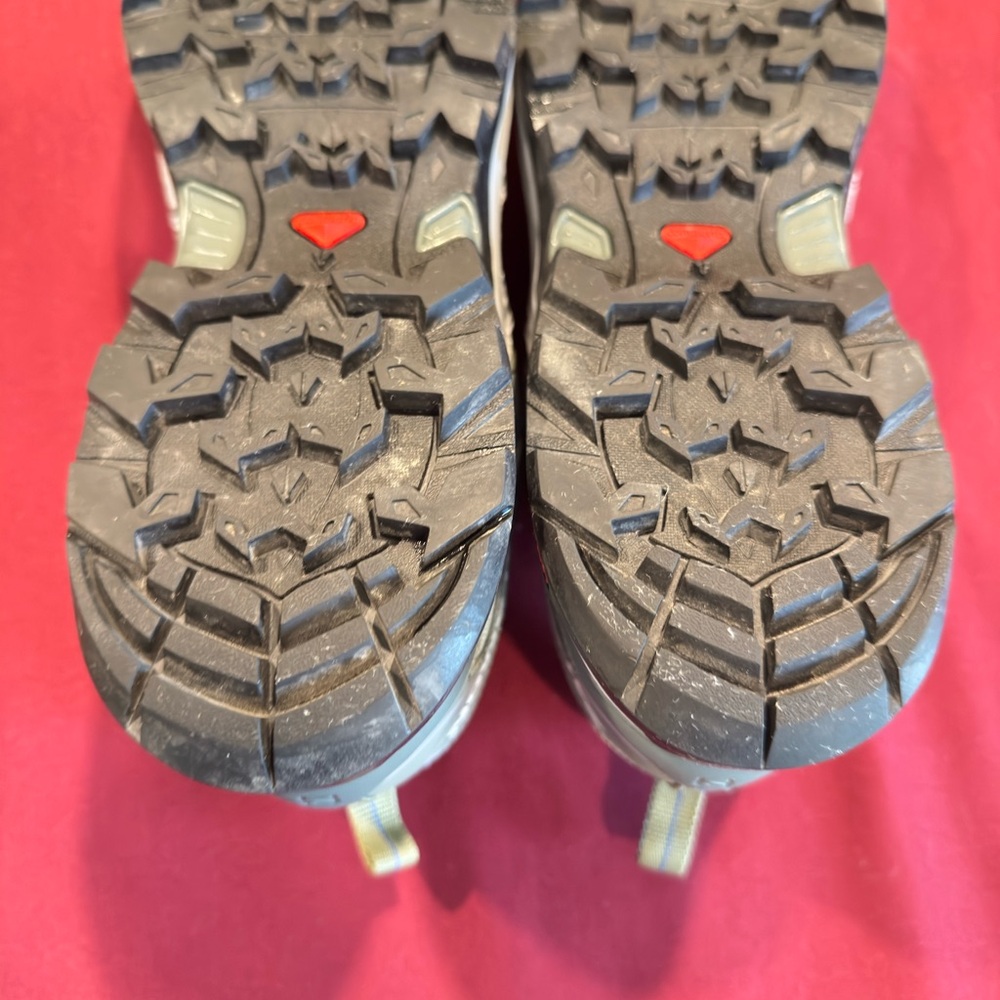 Salomon X Ultra Pioneer Aero Women’s Shoes - Green, Black and Gray Size 10 - Picture 5 of 11